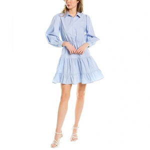! Stellah Tiered Shirtdress size XS